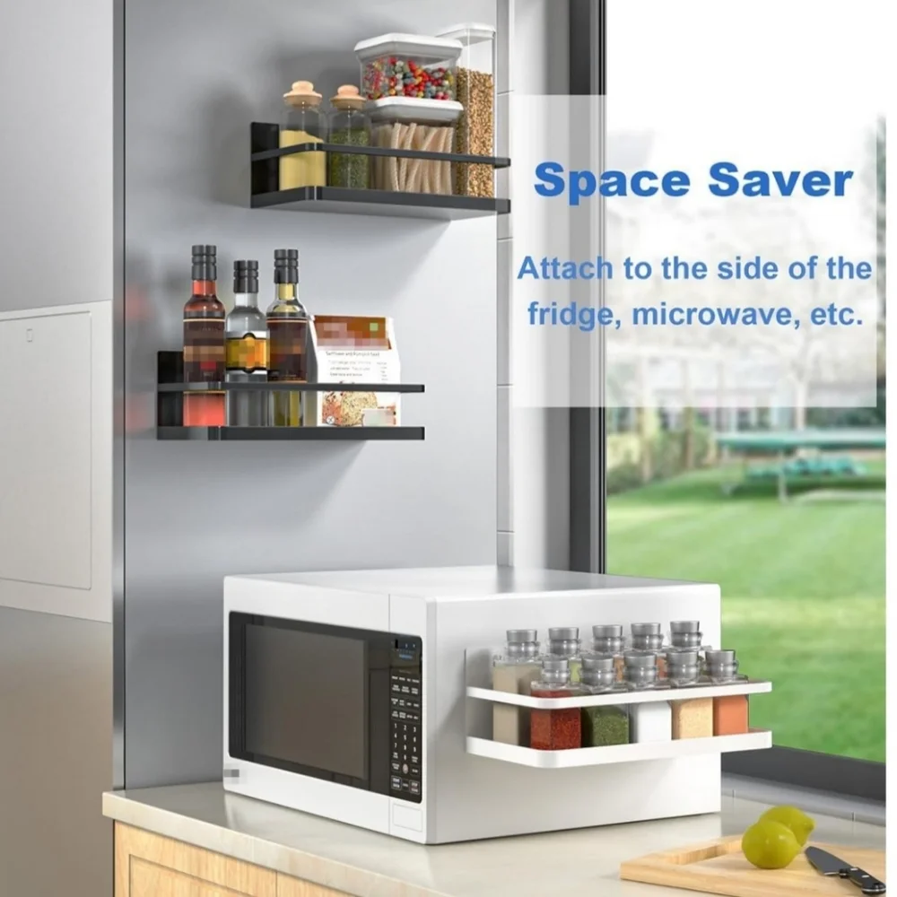 Magnetic Spice Rack Set of 2 - Picture 3 of 7